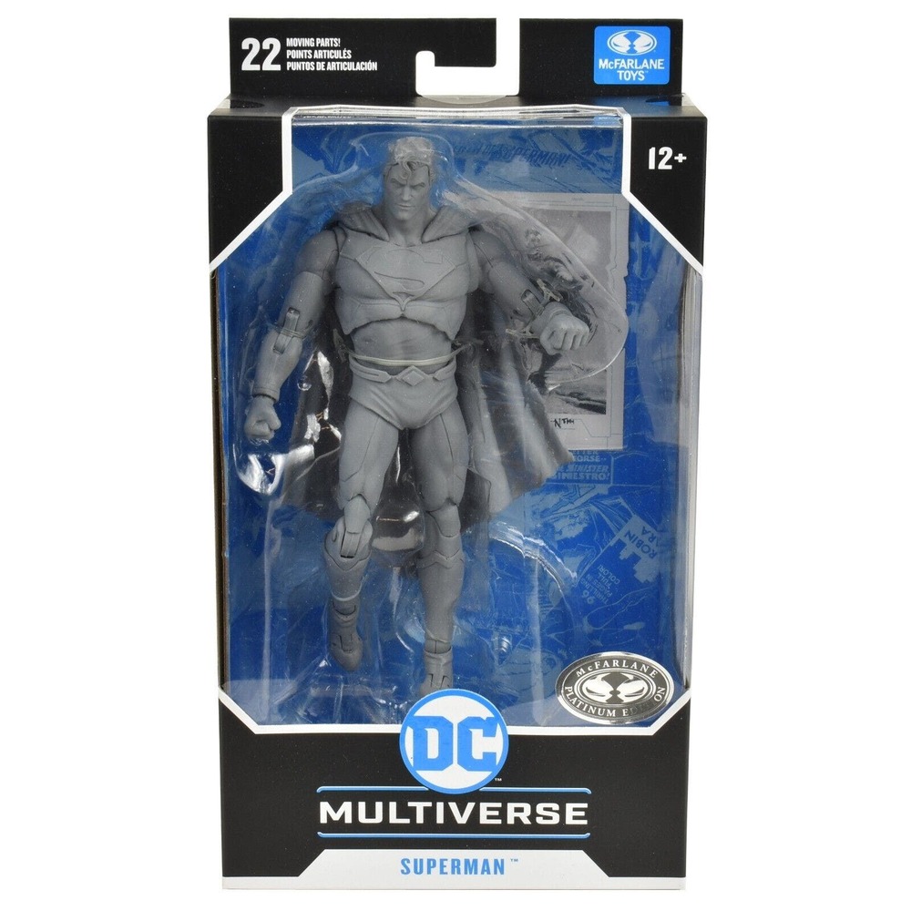 McFarlane Toys DC Multiverse Superman Rebirth Platinum Edition - Chase Variant